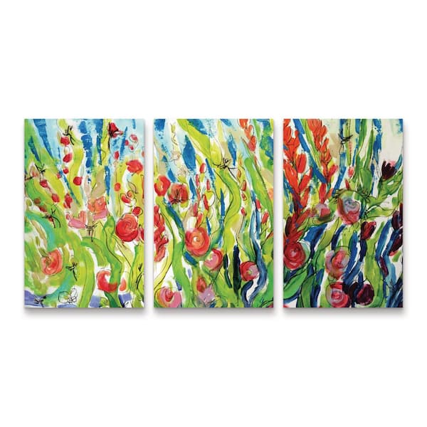Trademark Fine Art Dorothy Fagan My place in the sun 3-Piece Panel Set Unframed Photography Wall Art 19 in. x 36 in.