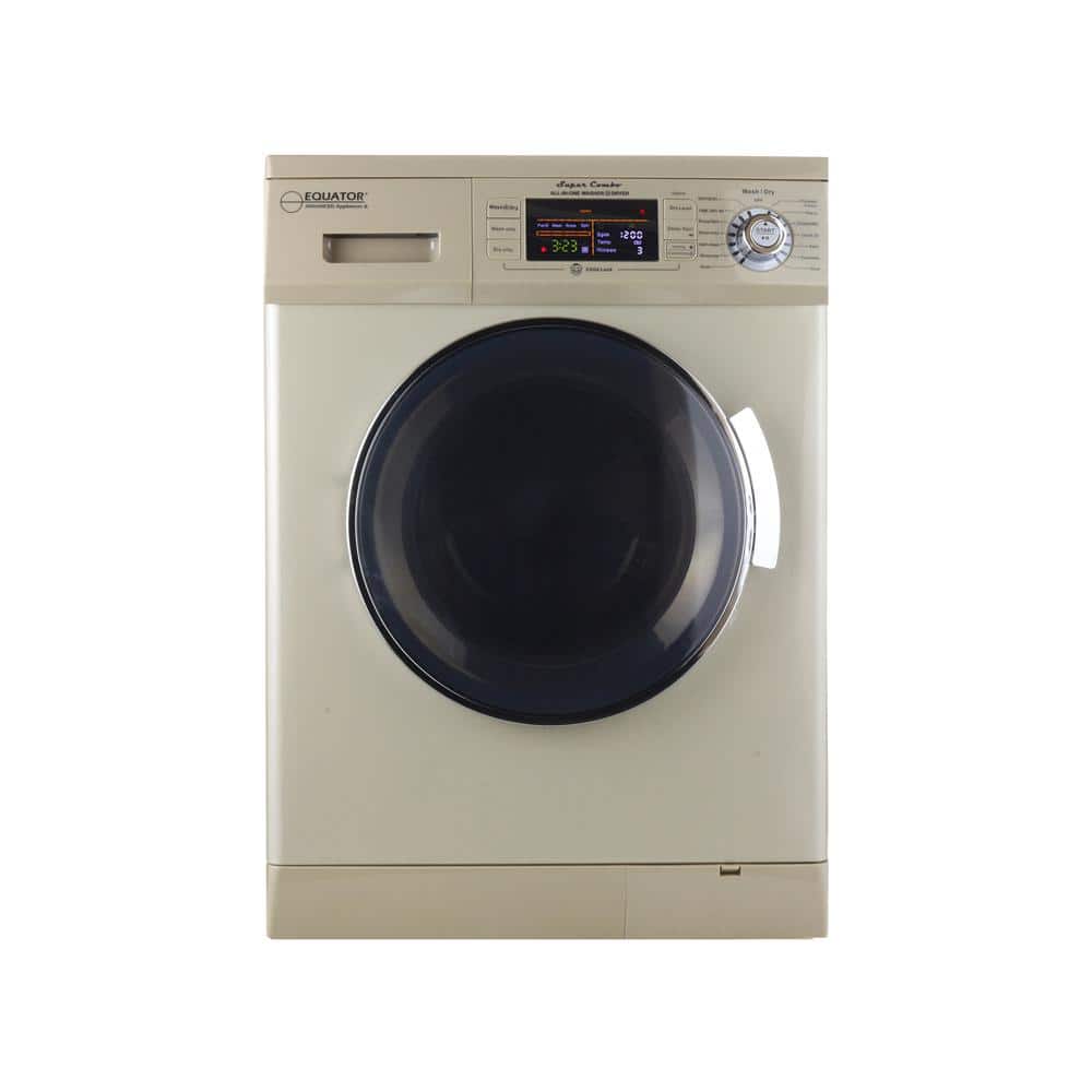 Equator 1.57 cu. ft. 110-Volt Smart and Compact All-in-One Washer and Dryer Combo Version 2 Pro in Gold