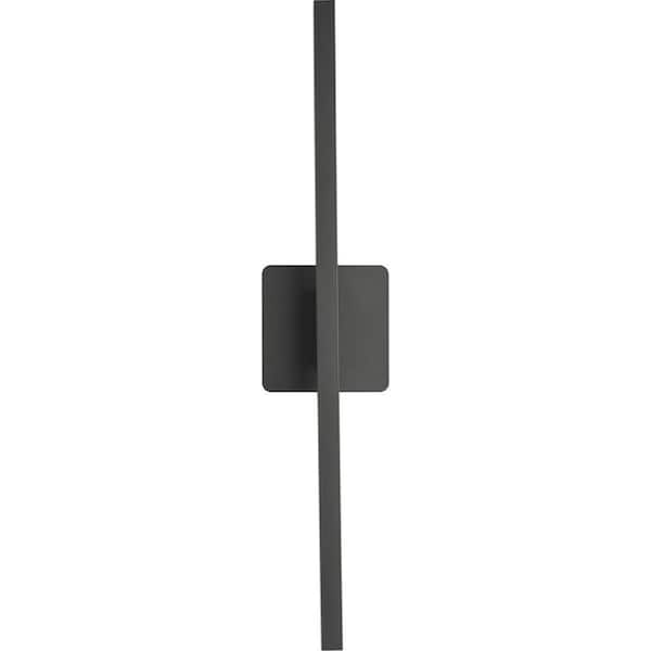 Phase 5 Collection 24 in. Black Slim Modern 3CCT Integrated LED Linear Vanity Light