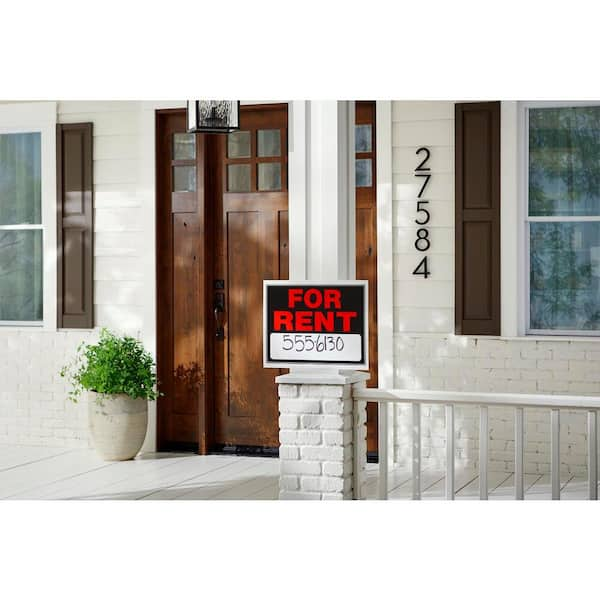 Reviews for Everbilt 15 in. x 19 in. Plastic for Sale Sign