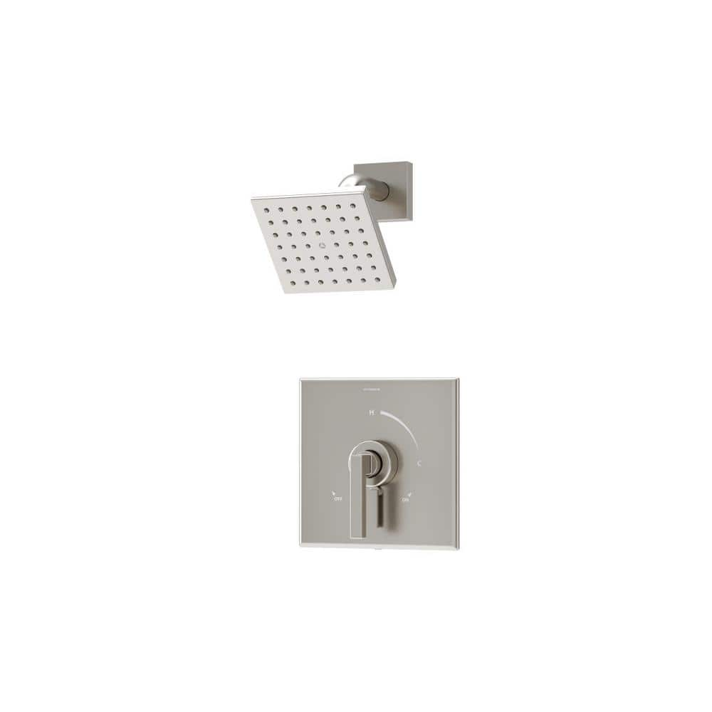 Symmons Duro HydroMersion Shower Trim Kit Wall Mounted with Single Handle Volume Control - 1.5 GPM (Valve Not Included)