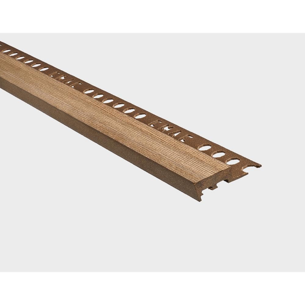 Novopeldano MaxiSoho Dakar Brown vintage 1/2 in. x 98-1/2 in. Composite Maxi, Stair Nosing Trim price history on PriceWatchPro