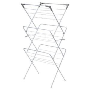 24.41 in. x 53.15 in. Steel Collapsible Drying Rack