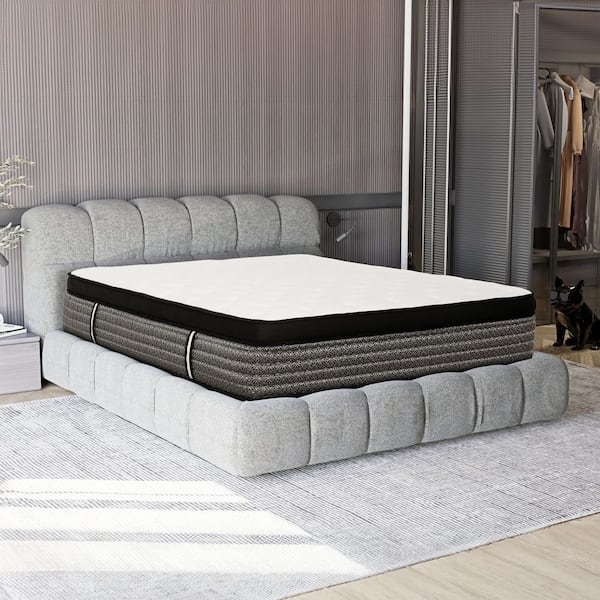 Majestic Full Medium Euro Top Pocket Spring 16 in. Hybrid Mattress
