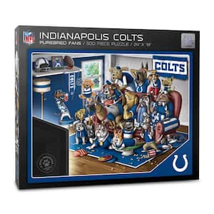 NFL Indianapolis Colts Purebred Fans Puzzle A Real Nailbiter (500-Pieces)