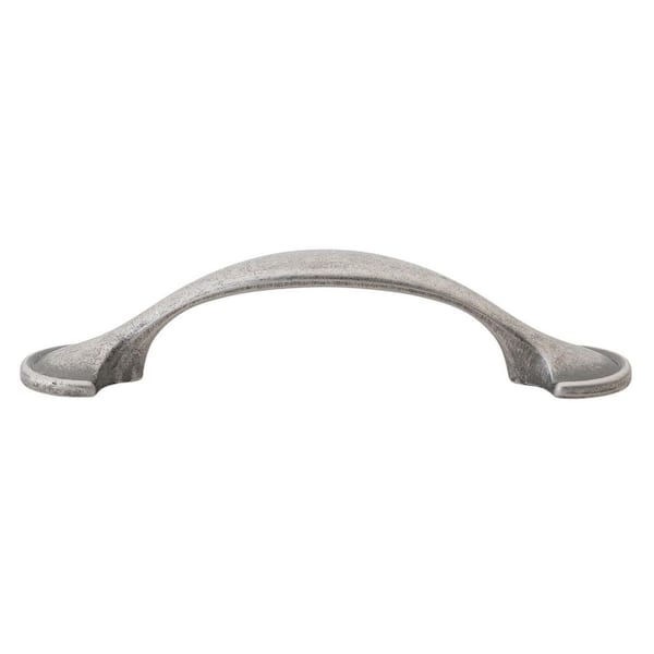 GlideRite 3 in. Center-to-Center Weathered Nickel Arch Shovel Edge Cabinet  Pulls (10-Pack) 83167-WN-10 - The Home Depot