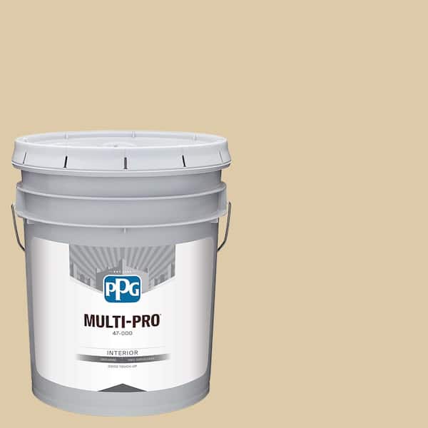 5 gal. PPG1096-3 Cookie Dough Eggshell Interior Paint