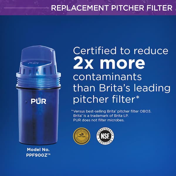 Replacing The Filter Cartridge - Brita P 1000 Manual [Page 3]