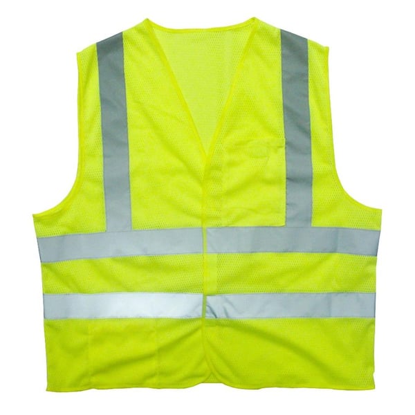 Cordova Large Flame Resistant Class 2 High Visibility 2 Pocket Safety Vest