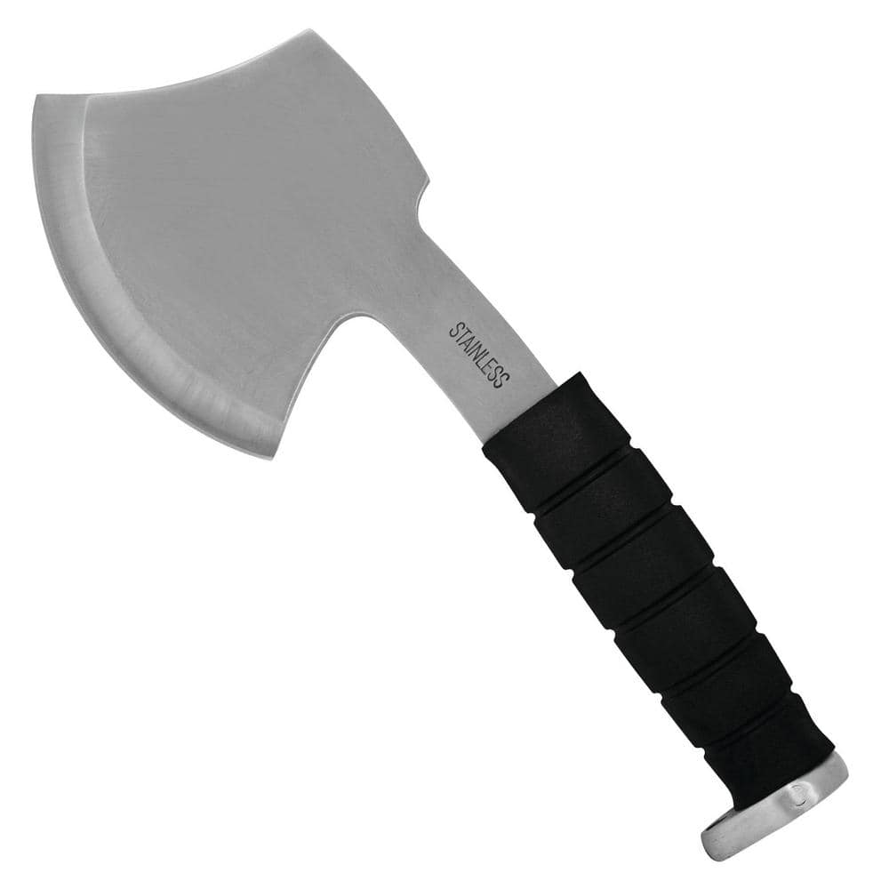 Camp Axe 4 in. Stainless Blade, Nylon Sheath 14099 - The Home Depot