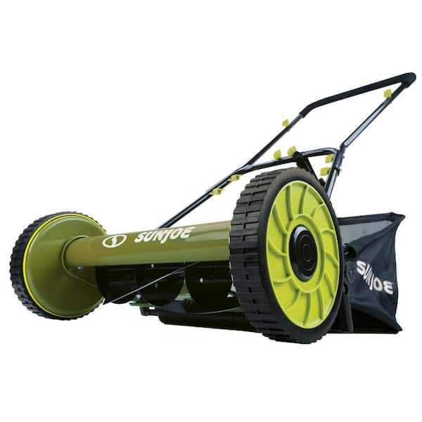 sun joe 18 inch reel mower