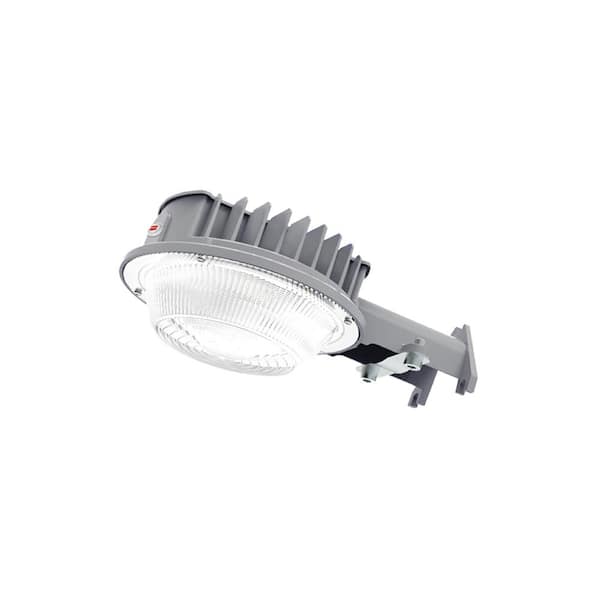 EarthTronics 250- Watt Equivalent Integrated LED 7500 Adjustable Lumen Tunable White Gray Outdoor Area Light (Yard), 175W-250W HID
