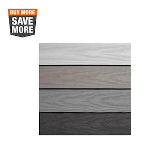 UltraShield Naturale 1 ft. x 1 ft. Quick Deck Outdoor Composite Deck Tile in Mixed Gray (10 sq. ft. per Box)