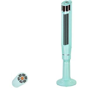 59 in. Tower Fan 360°Oscillating, Quiet Cooling 24H Timer Remote Control 8 Wind Speed 3 Wind Modes LED Display-Green