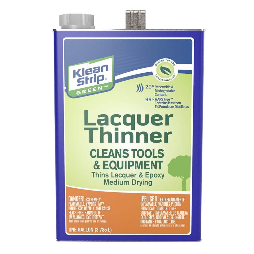 Klean-Strip 1 gal. Green Lacquer Thinner GKGL75008 - The Home Depot
