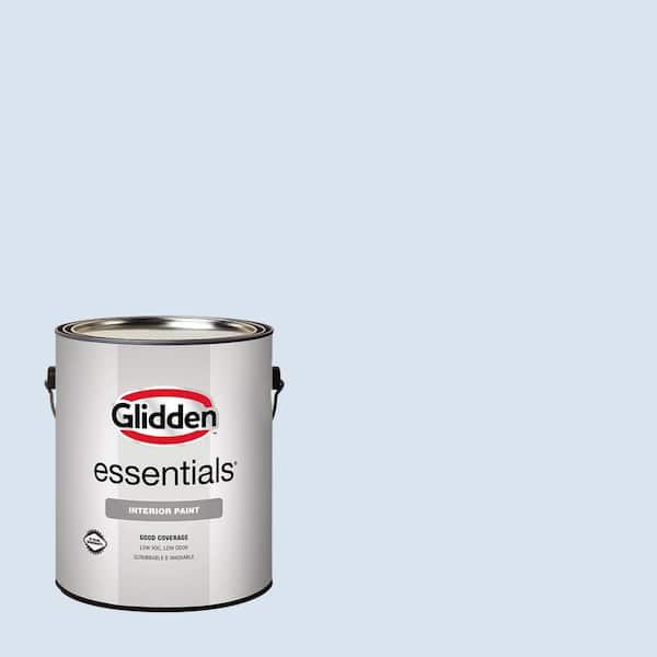 Glidden Essentials 1 gal. PPG1242-2 Touch of Blue Eggshell