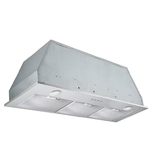 Inserta Plus 36 in. 420 CFM Ducted Built-In Range Hood with LED in Stainless Steel