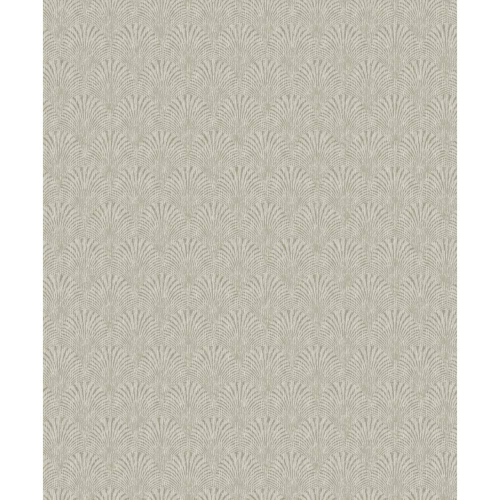Boutique Collection Cream Metallic Geometric Fan Non-pasted Paper on Non-wo