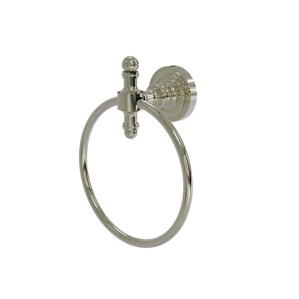 Allied Brass Retro Dot Polished Brass Wall Mount Towel Ring Allied Brass Retro Dot Polished Brass Wall Mount Towel Ring