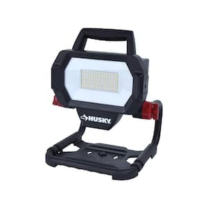 6,000 Lumen Hybrid LED Work Light with Rechargeable Battery