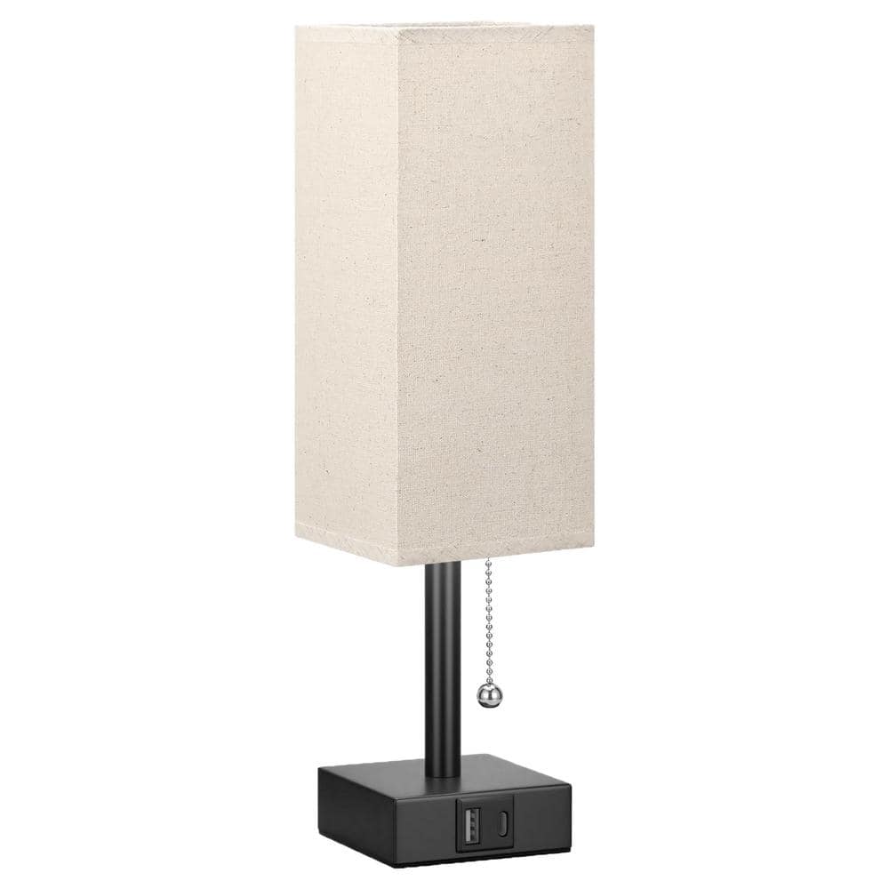 Upgraded 14.7 in. Black Dimmable Integrated LED Task and Reading Lamp with 