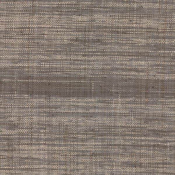 A-Street Prints Annchi Black Woven Wallpaper Sample