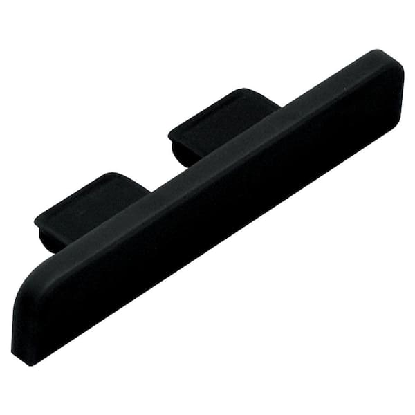 Schluter Trep-B Black 13/32 in. x 2-1/16 in. PVC End Cap