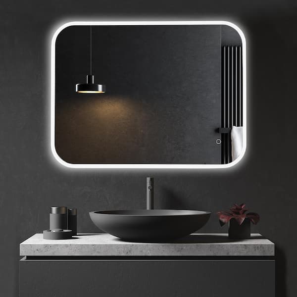 led touch bathroom mirror