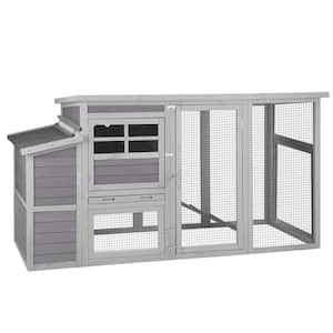 Large Chicken House Outdoor Chicken Coop for 2-3 Hens