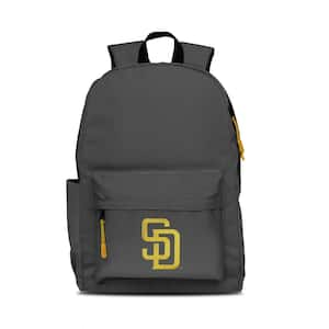 San Diego Padres 17 in. Gray Campus Laptop Backpack