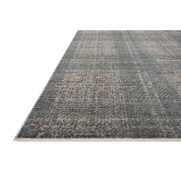 Ember 11 ft. 6 in. x 15 ft. 7 in. Denim/Charcoal Contemporary Area Rug