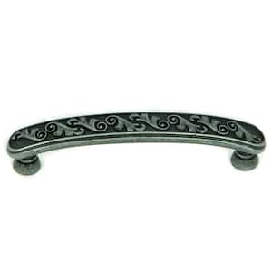 Oakley 3-3/4 in. Center-to-Center Swedish Iron Cabinet Pull (10-Pack)