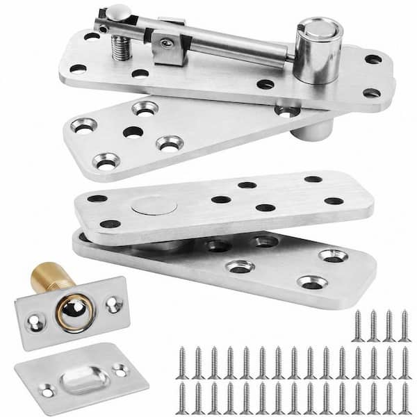 570 lb. Load Heavy Duty Pivot Hinge Hidden Door Hinge for Wood Doors, Secret Doors, Bookcase Door and Bookshelf Door