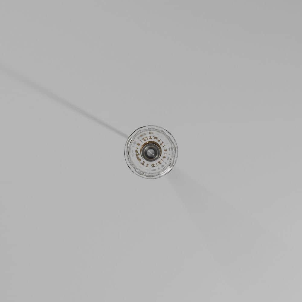 Drake Modern Minimalist Gold and Glass 10" Mini Pendant Light
