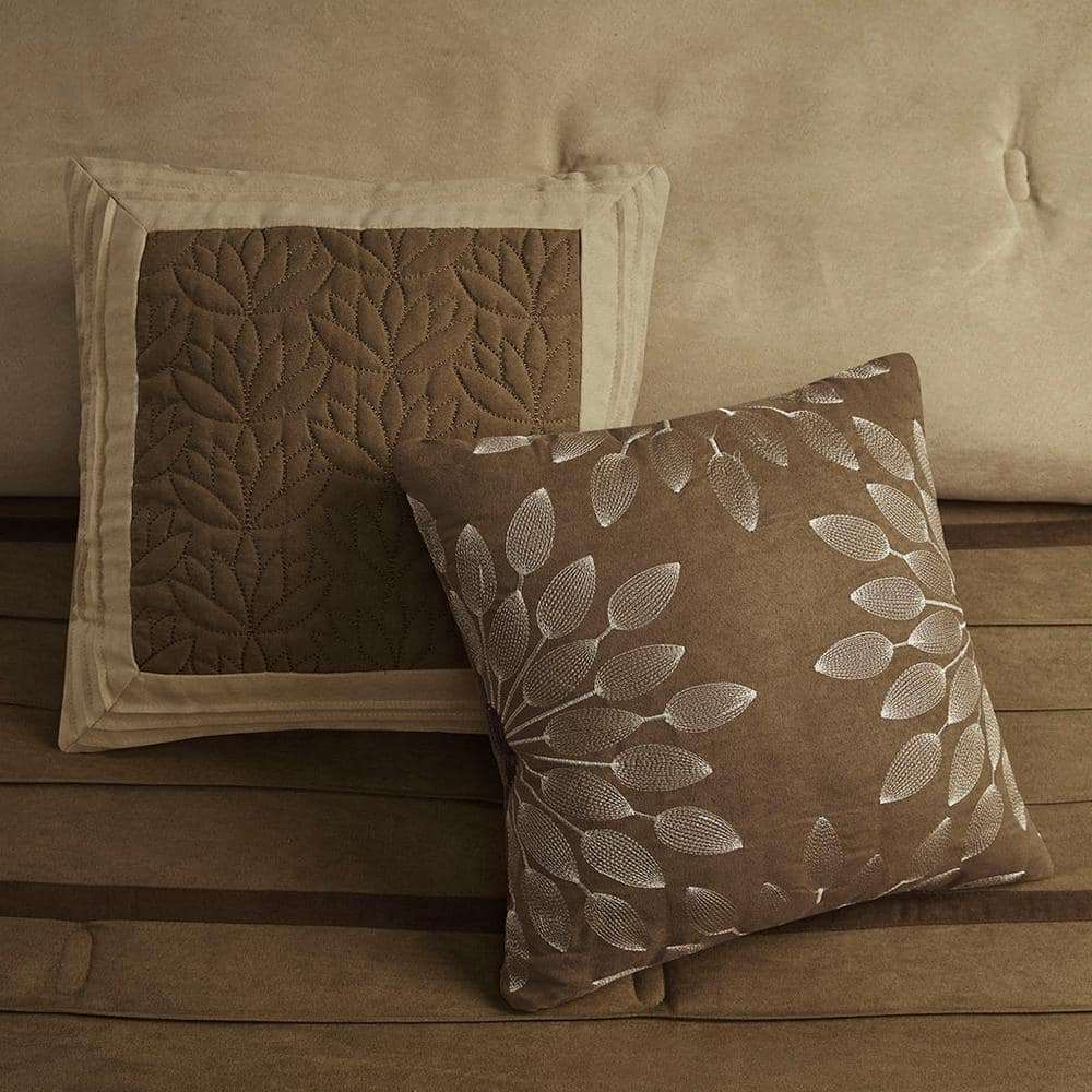 California King Natural Microfiber 7-Piece Comforter Set
