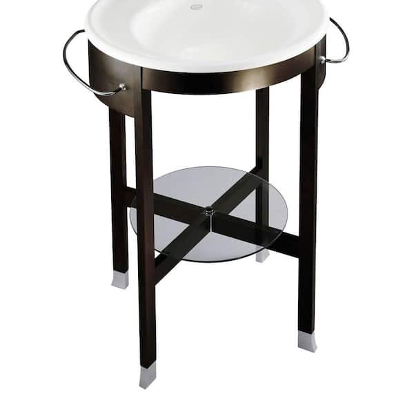 KOHLER Iron Works Tellieur Console Table in Black Forest-DISCONTINUED