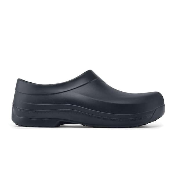 Unisex Radium Slip Resistant Slip-On Shoes - Soft Toe - Black Size 5(M)