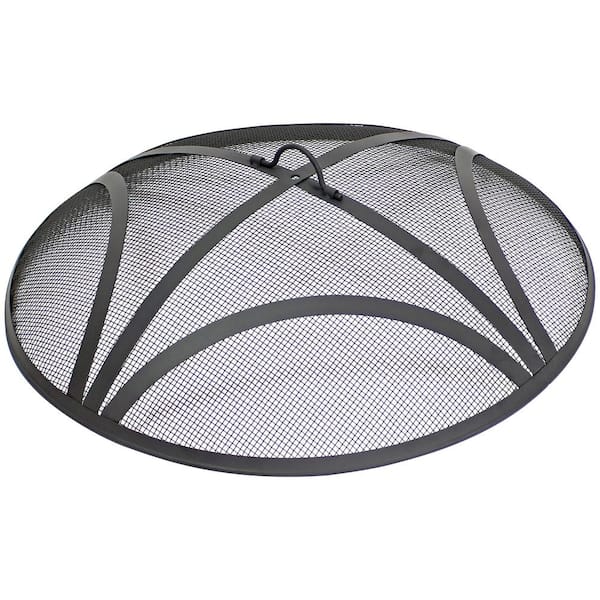 Sunnydaze 24 in. Steel Mesh Fire Pit Screen