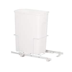 18.63 in. x 14.75 in. x 9.81 in. 29Qt Plastic Economy Trash Can