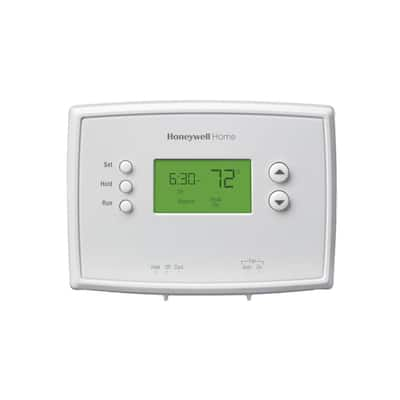 4 Wire Programmable Thermostats Thermostats The Home Depot