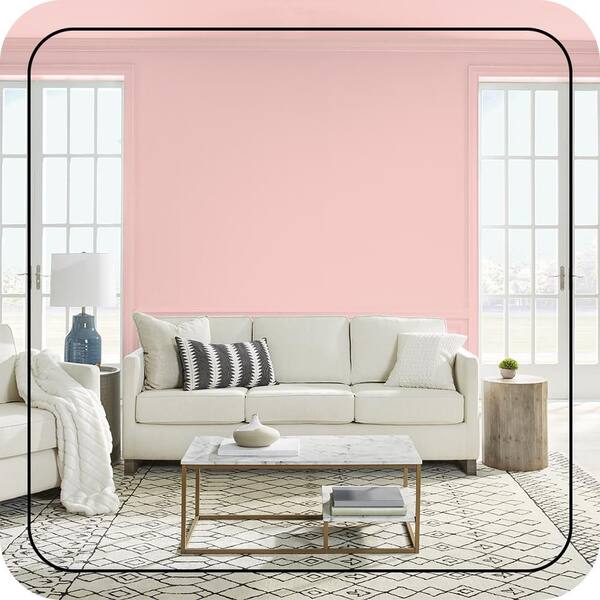 ●ONE BRILLIANT● JayyOB480Peach Jayy-OB480-Peach BEHR PREMIUM PLUS 1 gal. #P220-4 Dainty Apricot Flat Low