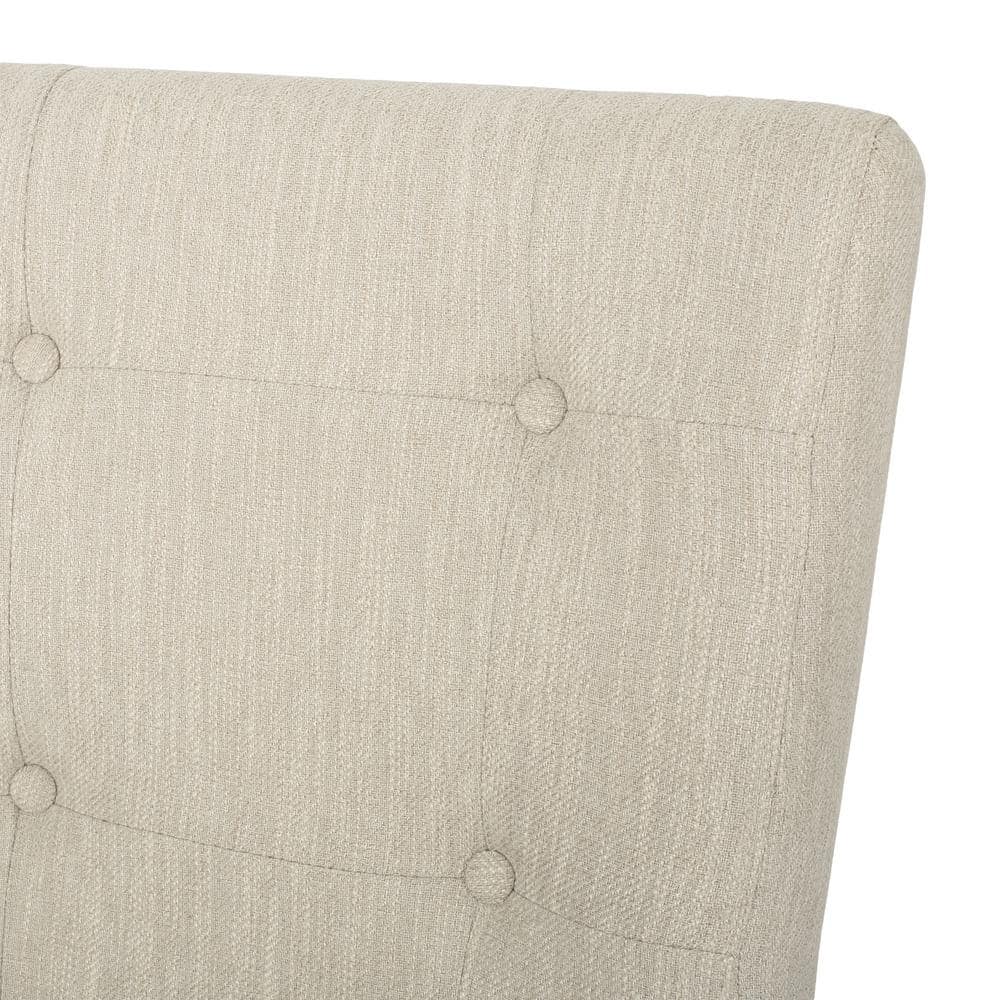 Beige and Weathered Brown High Back Counter Stools Set