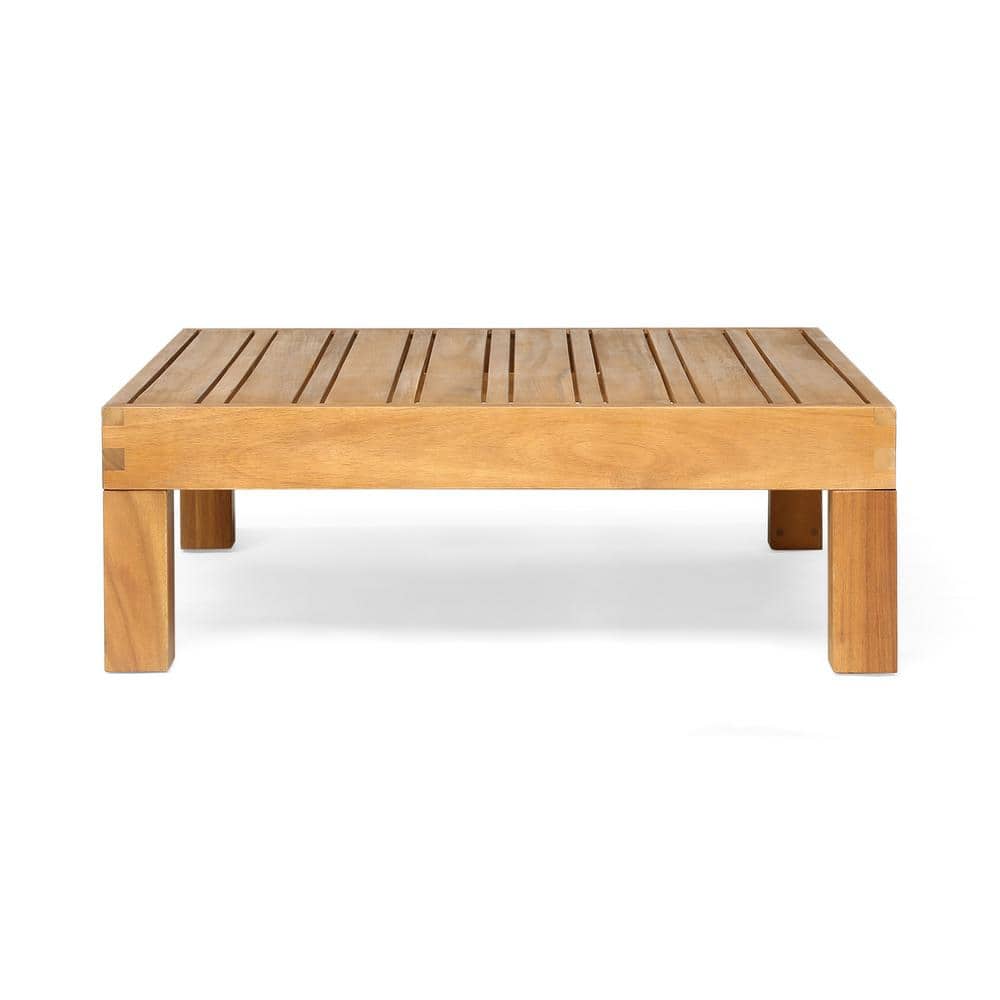 Kaena Teak Square Wood Outdoor Coffee Table