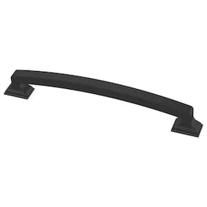 Liberty Classic Edge 6-5/16 in. (160 mm) Matte Black Cabinet Drawer Pull