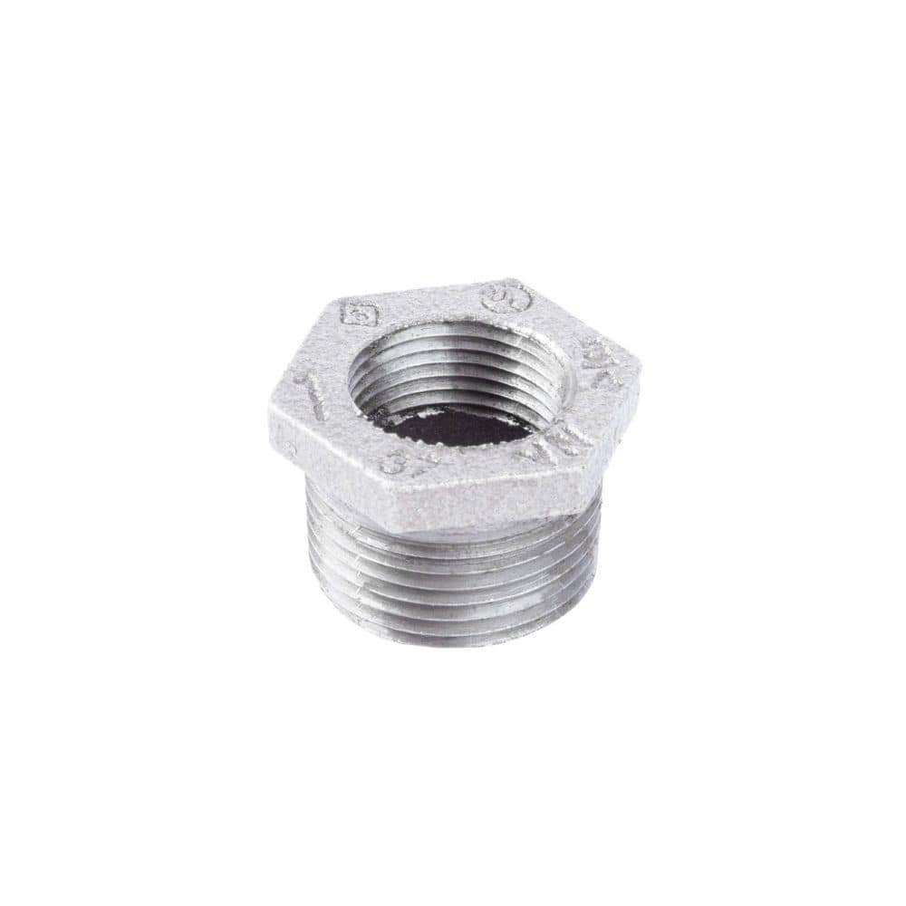 1 in. x 3/4 in. Galvanized Iron Bushing Fitting price history on PriceWatchPro
