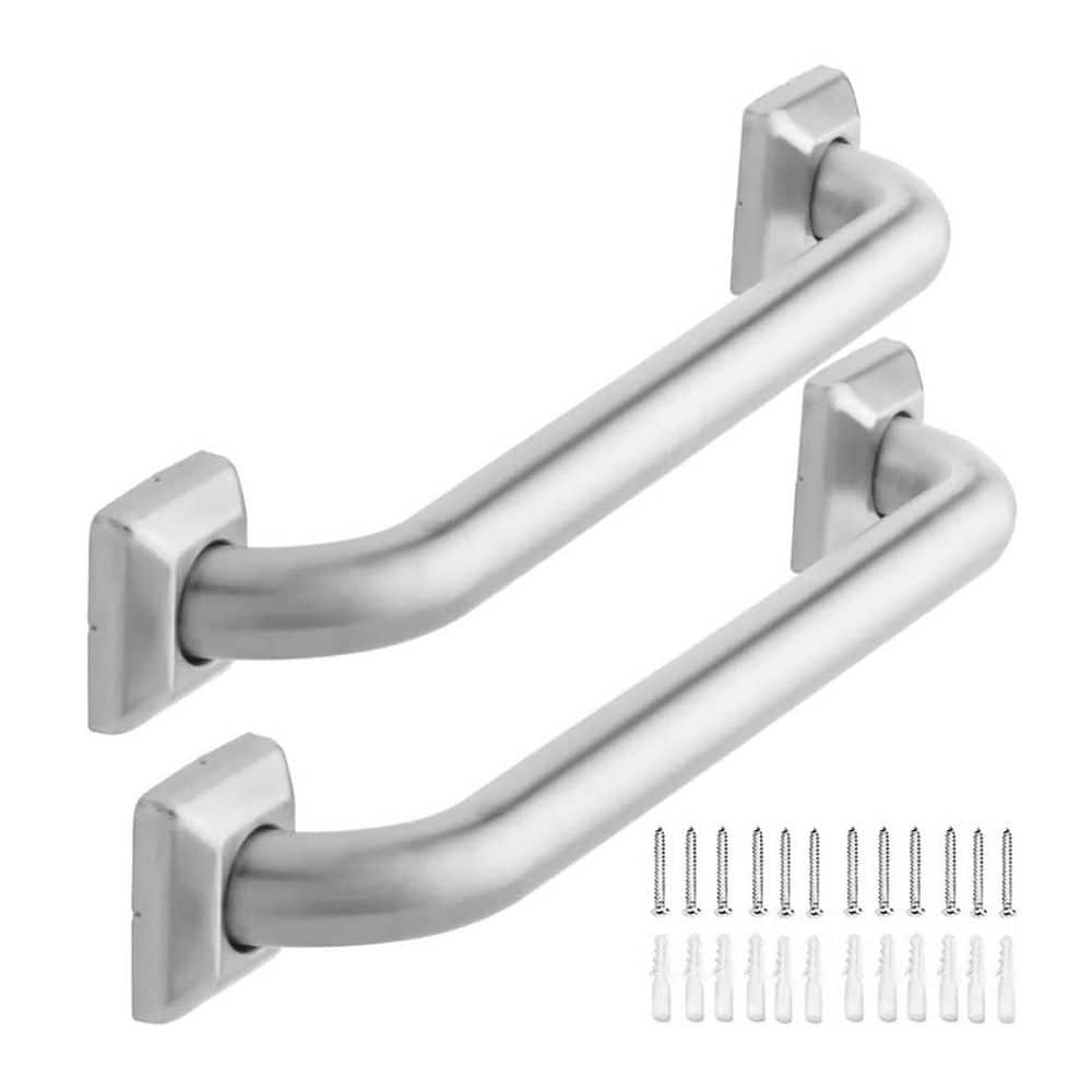 18 in. x 1.25 Dia Concealed Screw Bathroom Safety Grab Bar Stainless Steel 
