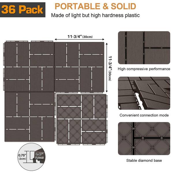 Dark Coffee Plastic [12