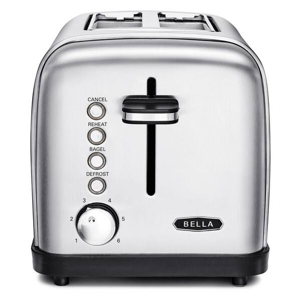 Bella Classics 2-Slice Stainless Steel Toaster