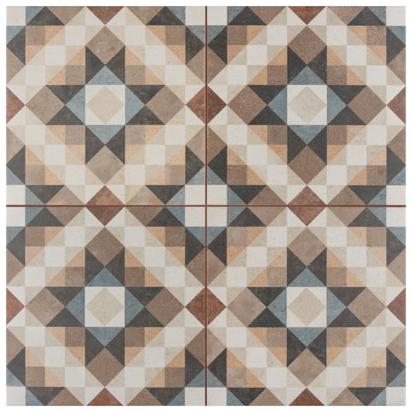 Merola Tile Kings Chester Natural 17-5/8 in. x 17-5/8 in. Ceramic Floor and Wall Tile (10.95 sq. ft./Case)