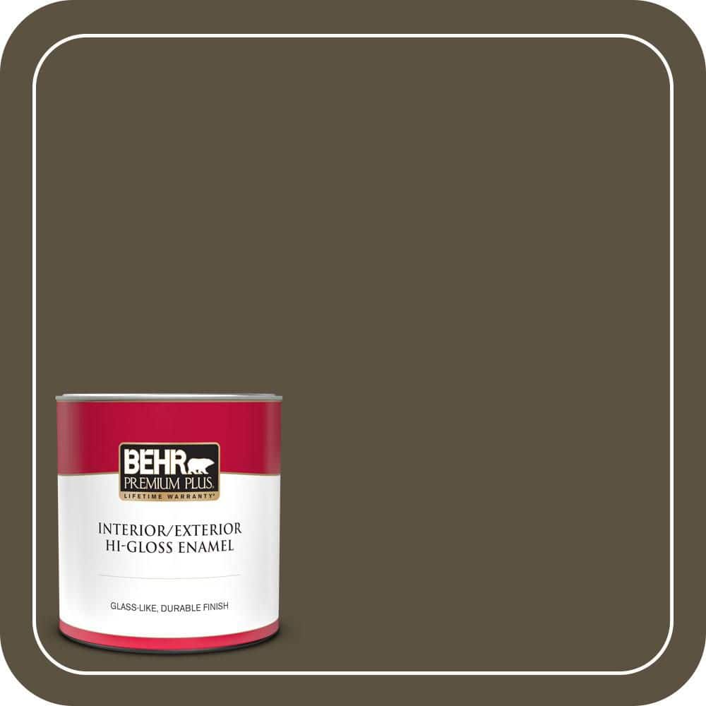 1 qt. #S-H-730 Eagle Rock Hi-Gloss Enamel Interior/Exterior Paint & Primer price history on PriceWatchPro